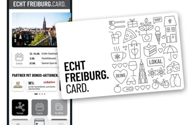 EchtFreiburg-Card: Ein Impuls f�r die Innenstadt trotz steigenden Parkgeb�hren und VerpackungssTEUER